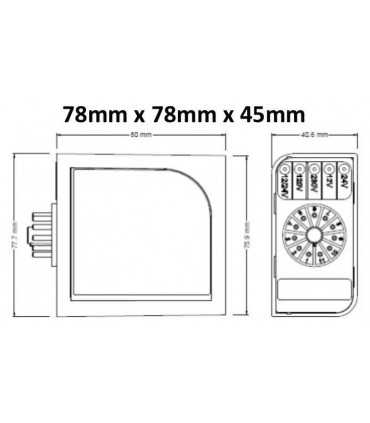 Sensor de masa de 1 Canal XBS-SLDET para lazo magnético , ZKTeco, Accesorios para Barreras Guatemala