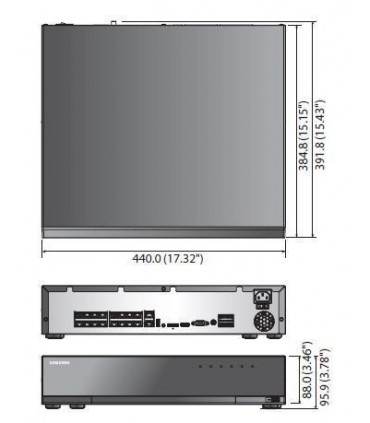 NVR SAMSUNG de 16 Canales XRN-1610S-2TB