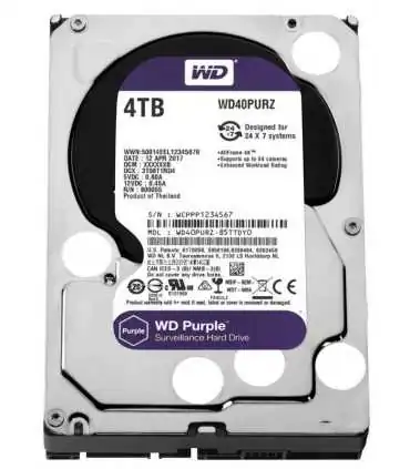 DISCO DURO WESTER DIGITAL DE 4 TB WD40PURZ