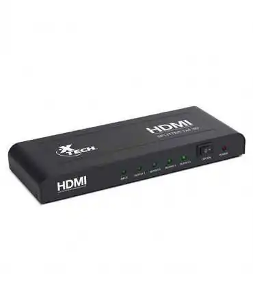 Splitter de Video HDMI de 4 salidas Multiplicador con alimentación XHA-410