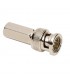 Conector Adaptador BNC Macho Tipo TWIST ON (Enroscar) TTRG92 Para Cable Coaxial