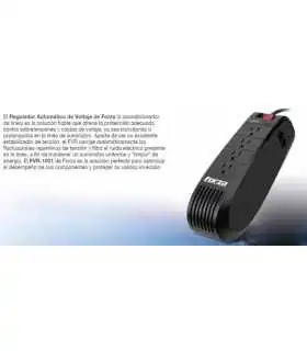 Regulador automático de voltaje 1000 VA Forza FVR-1001