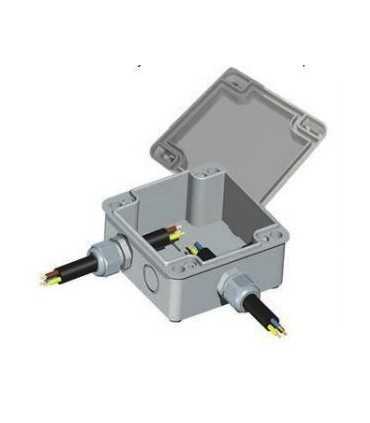 222B CAJETIN PLASTICO DE EXTERIOR EAGLE 100 X 100 X 50MM , Linet, Cajetines y Gabinetes Guatemala