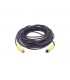 Cable de conexión de 15 m para XMR EPCOM XMREXT15MV2, conectores de aviación, reforzado para instalaciones XMREXT15MV2 , Epcom, Para equipos moviles Guatemala