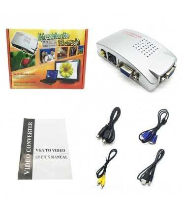 CONVERTIDOR X001JBH2YH DE VIDEO VGA A BNC O S-VIDEO , Coinser, Convertidores de Video Guatemala