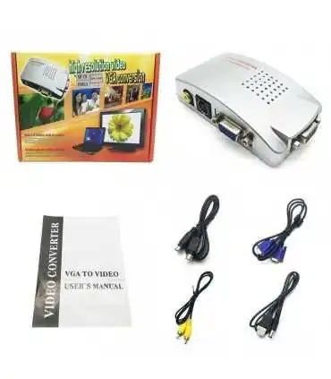CONVERTIDOR X001JBH2YH DE VIDEO VGA A BNC O S-VIDEO