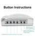 CONVERTIDOR X001JBH2YH DE VIDEO VGA A BNC O S-VIDEO
