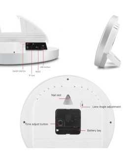 Reloj de pared con Cámara espía 1080P WiFi con detección de movimiento SC-01610