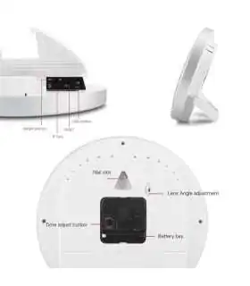 Reloj de pared con Cámara espía 1080P WiFi con detección de movimiento SC-01610