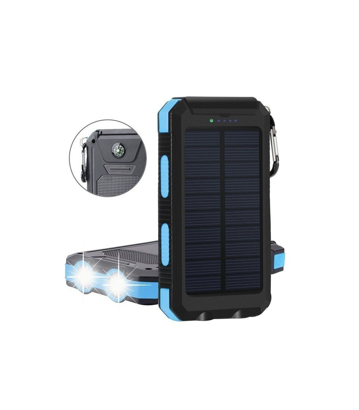 GENERICO Cargador Solar Portátil Powerbank Cargador Celular Portatil