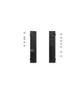 Computadora Dell Optiplex 3050 Micro WC7CY, Intel Core i5-7500T 2.70GHz, 4GB DDR4, 500GB SATA