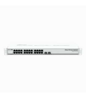 Switch MikroTik Cloud Smart  Conmutador inteligente 24 puertos CSS326-24G-2S+RM