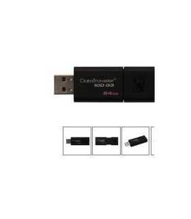 KC-U2G64-5R Memoria USB Unidad Flash USB 3.2 EXODIA de 64 GB , Kingstone, SD Y USB Guatemala