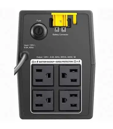 UPS APC BX800L-LM Back-UPS 800va de 400 vatios