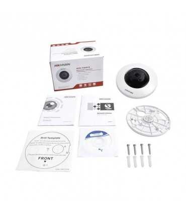 DS-2CD2942F HIKVISION 4MP MINI FISHEYE OJO DE PESCADO VISTA DE 186° , Hikvision, OJO DE PEZ IP Guatemala