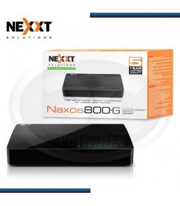 Switch ASBDT084U2 Nexxt Naxos 800-G Gigabit Ethernet
