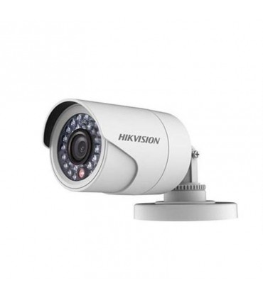 DS-2CE16D0T-IRF Cámara Bala Hikvision 1080P, lente de 2.8mm. 90°de visión, resolución 2MP, IR 20m.
