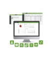 BIO-TIME-7 Software para gestión de tiempo y asistencia Centralizado Basado en web