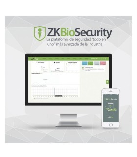 ZKBioSecurity Plataforma integral todo en uno Control de Acceso en general