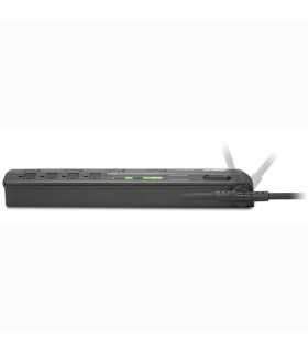 APC P8U2 Home Office SurgeArrest 8 tomacorrientes con 2 puertos de carga USB