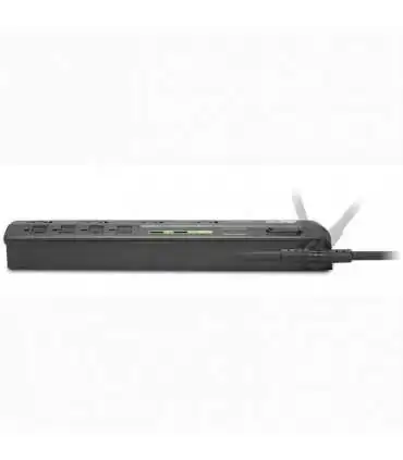 APC P8U2 Home Office SurgeArrest 8 tomacorrientes con 2 puertos de carga USB