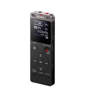 Grabadora de voz digital Sony estéreo ICDUX560BLK con USB integrado