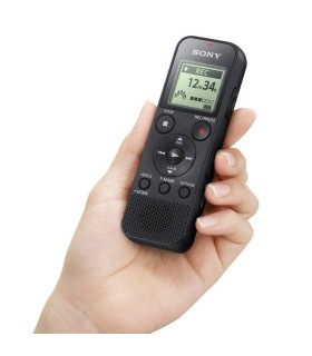 Grabadora de voz digital Sony estéreo ICDUX560BLK con USB integrado -  Grabadoras de Voz - Camaras de Seguridad Y Control de Acceso