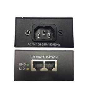 PoE Injector Super Hi-PoE 56Vcd 30 Watts LAS-3057-CNRJ45