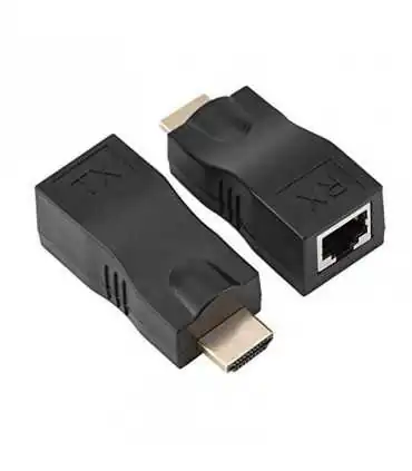 Extensor de Video HDMI por medio de UTP Cat 5e/6 1080P hasta 30m HRJ45