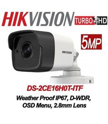 Cámara Hikvision DS-2CE16H0T-ITF Cámara de videovigilancia - para exteriores