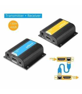 ZUK-06-987 Extensor de Video VGA con cable UTP y conectores RJ45, Con cable CAT 6 hasta 30 metros, Cat 5e solamente 20mts , Coinser, Extensores de video Guatemala