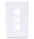 EPA099 FP-US-135 LINET PLACA DE 3 PUERTOS/BLANCO , Linet, Accesorios para Cableado Guatemala