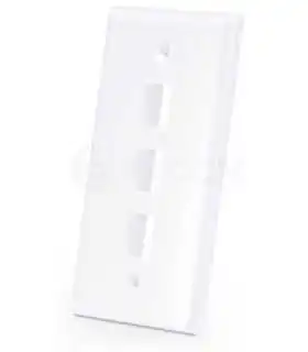 EPA099 FP-US-135 LINET PLACA DE 3 PUERTOS/BLANCO