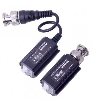 KIT DE VIDEO BALUM PASIVOS TITANIUM TURBOHD PARA CONECTORIZACION DE CABLE UTP CAT 5e/6 EN ALTA DEFINICION TT101FTURBO , Epcom, Accesorios para Cámaras Análogas Guatemala