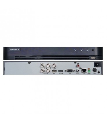 DS-7204HUHI-K1 DVR /NVR de 4 Canales de 5 Megapixeles Hikvision 4 canale de audio, 4 alarmas, 1 HDD de hasta 10TB