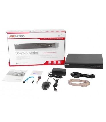 NVR HIKVISION 8 canales IP 8 puertos PoE DS-7608NI-E2-8P