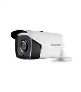 DS-2CE70K0T-PTLTS Cámara Torreta PT fija con audio bidireccional de 3K, 2.8mm, 20mts de luz blanca, 25mts de IR de Hikvision