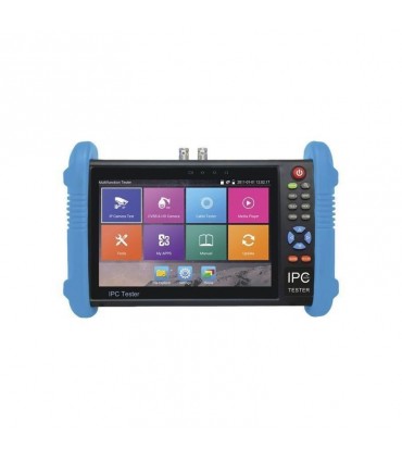 Probador de Video con Pantalla LCD de 7" para cámaras IP / HD-TVI 8MP (TurboHD) y Análogas TPTURBO8MP