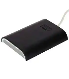 US4FBA LECTOR DE TARJETAS RFID, USB, 125 KHZ, SIN CONTACTO EM4100 de Coinser