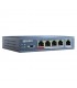 Switch PoE EPSW05P 250 Metros PoE LARGA DISTANCIA 4 puertos 802.3at (30W) 10/100 Mbps + 1 puerto 10/100 , Epcom, Switches Guatemala