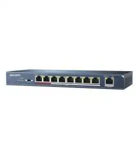 Switch PoE EPSW05P 250 Metros PoE LARGA DISTANCIA 4 puertos 802.3at (30W) 10/100 Mbps + 1 puerto 10/100 , Epcom, Guatemala