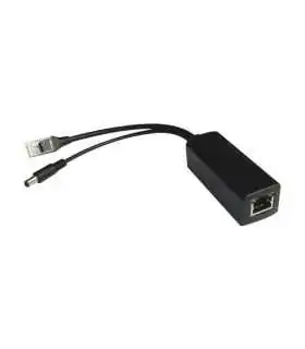 Cable divisor PoE pasivo TTPL100 de 48-55 Vcd @ 12 Vcd, 2 A.