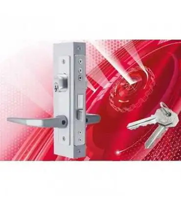 Chapa Phillips PH-549 para puerta residencial aluminio
