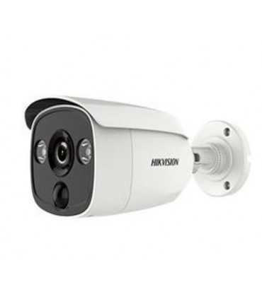 DS-2CE12H0T-PIRLO cámara bala Turbo HD 5MP con PIR, alarma estroboscópica, IR EXIR 20 m, IP67 y lente fijo 2.8/3.6 mm , Hikvision, Cámaras de 3Mpx a 5Mpx Guatemala