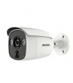 DS-2CE12H0T-PIRLO cámara bala Turbo HD 5MP con PIR, alarma estroboscópica, IR EXIR 20 m, IP67 y lente fijo 2.8/3.6 mm