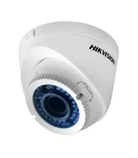 DS-2CE16D0T-IRF Cámara Bala Hikvision 1080P, lente de 2.8mm. 90°de visión, resolución 2MP, IR 20m. de Hikvision