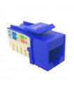 EPA005 Dado 90 Grados Cat5e Color Azul, Tipo Keystone