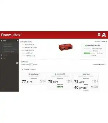 Monitor Room Alert 4E Avtech RA4E-ES1-WAS