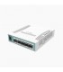CRS106-1C-5S CLOUD CORE SWITCH DE 6 PUERTOS SFP, 1 PUERTO COMBO TP/SFP , MikroTik, Routers Guatemala