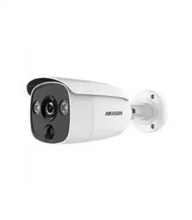 DS-2CE72D0T-PIRXF Cámara Domo Turbo flash, 1080P, sensor detección de movimiento, cuenta con sirena y luz strobo de Hikvision